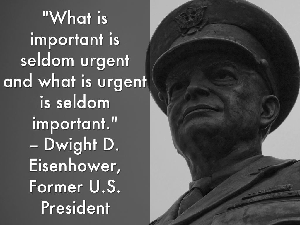 Urgent Vs Important The Eisenhower Method Rhoads Life Coaching